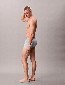 Brushed Microfiber Stretch Low Rise Trunk, Gentle Aqua, hi-res