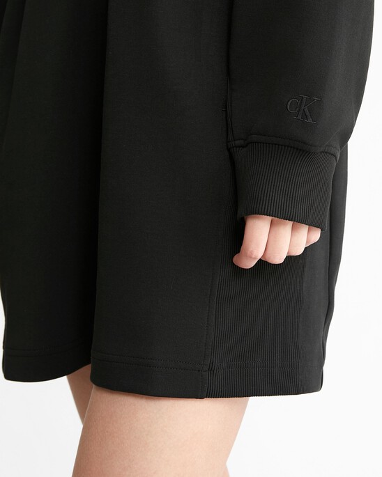Embossed Monogram Half Zip Dress