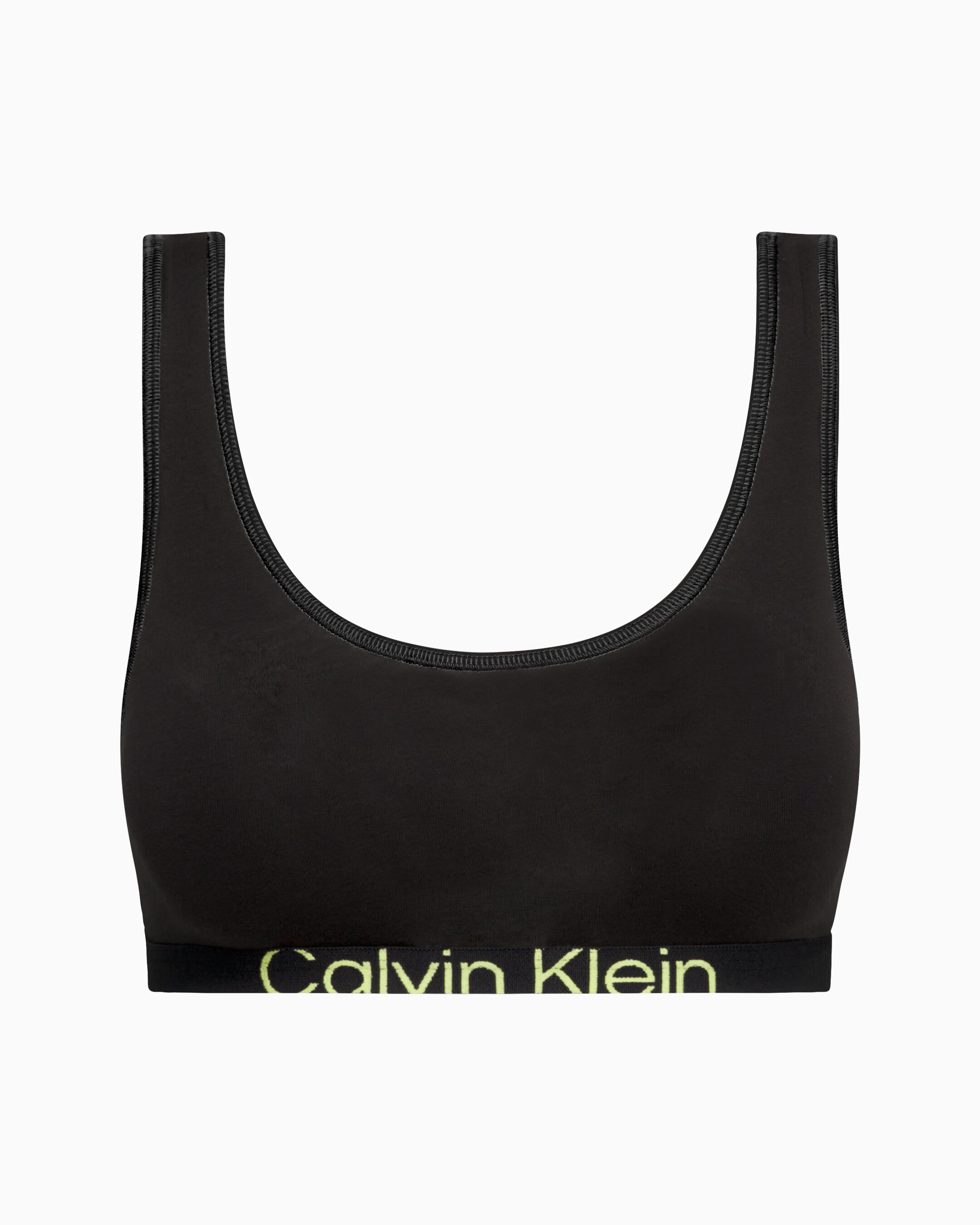 Calvin klein black bralette sale 2025