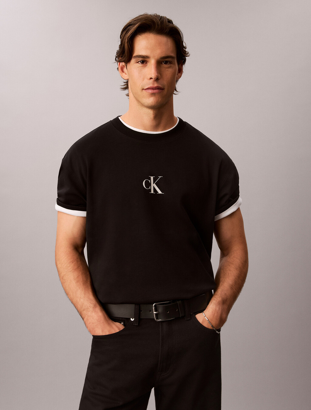 Logo Graphic T-Shirt, Black, hi-res