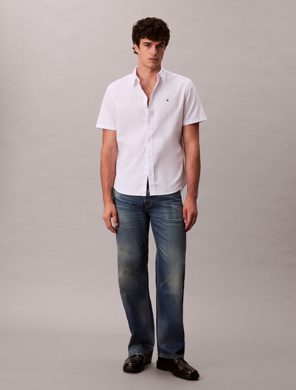 Classic Oxford Shirt, Brilliant White, hi-res