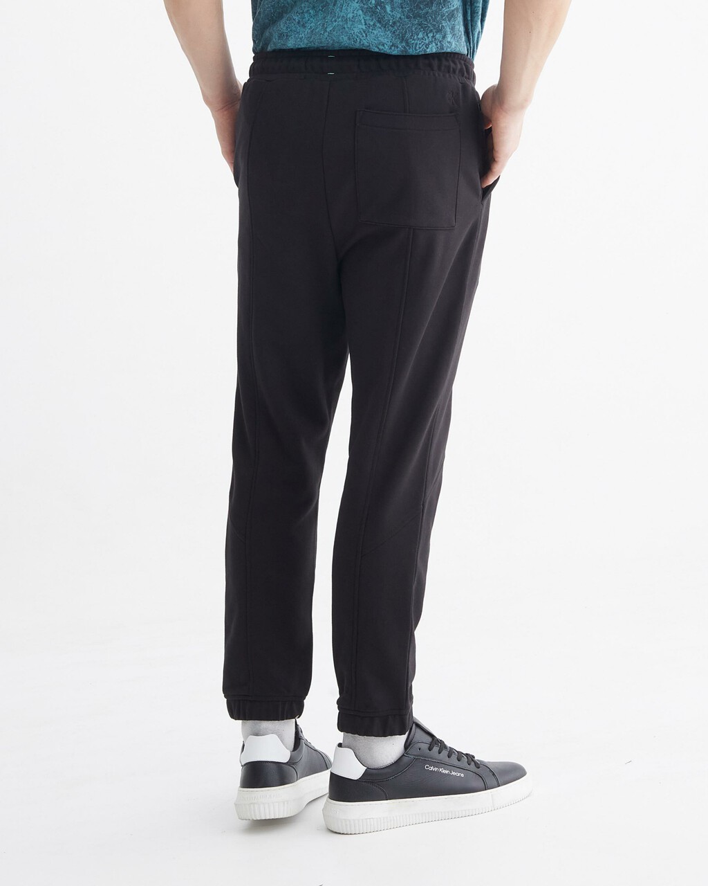 INFINITE COOL MONOGRAM SWEATPANTS, Ck Black, hi-res