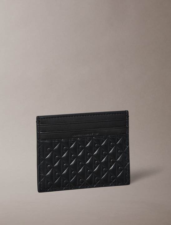 Embossed Emblem Card Case