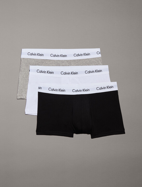 Cotton Stretch 3 Pack Low Rise Trunk