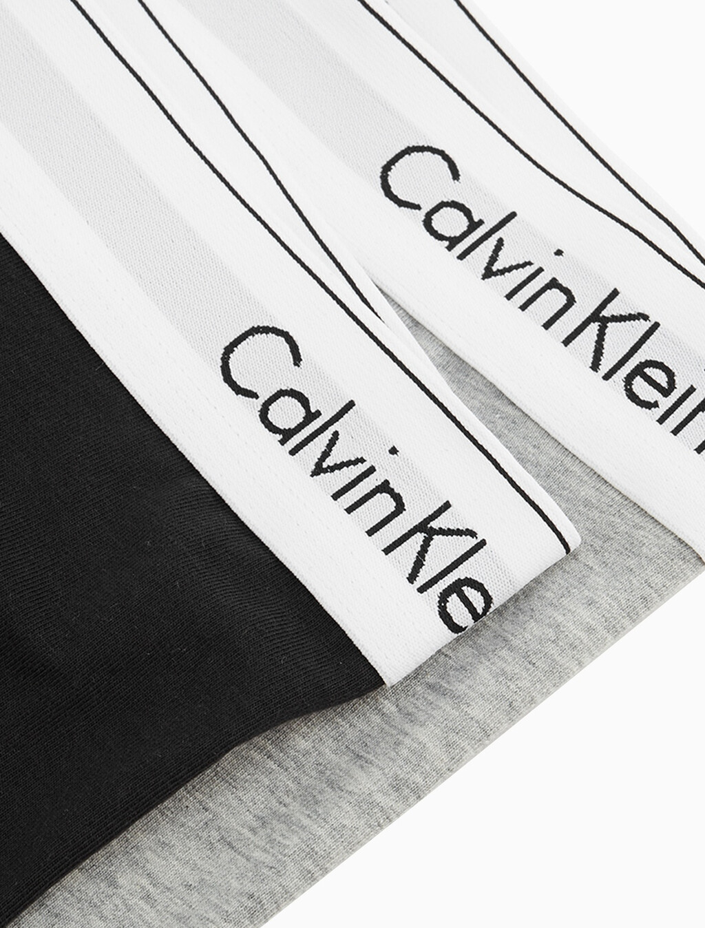 Icon Cotton Stretch Trunks 2 Pack, Grey Heather/Black, hi-res