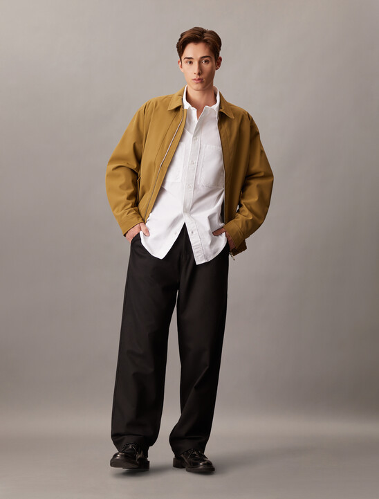 Relaxed Cotton Poplin Shirt