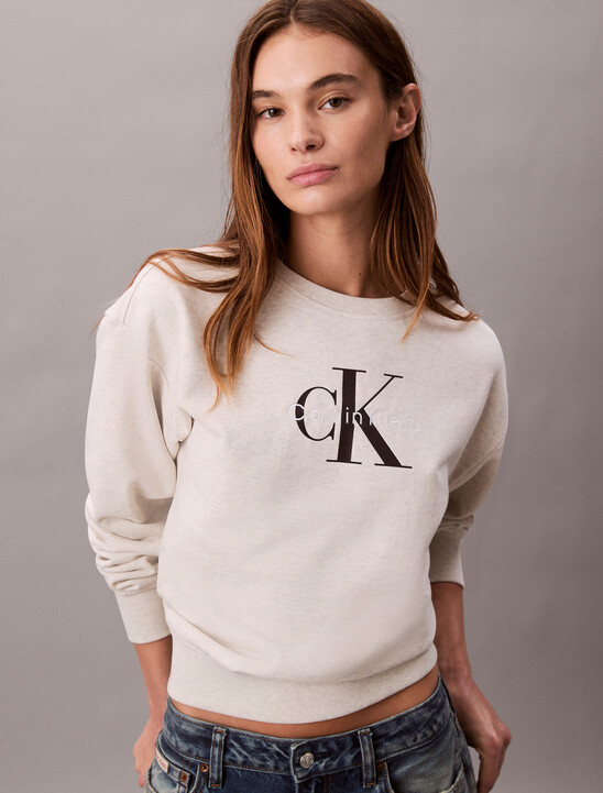 Cropped Monogram Sweatshirt