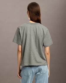 Hero Modern Boxy Tee, Medium Grey Htr, hi-res