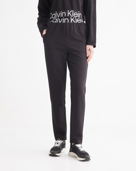 CK EFFECT KNIT SWEATPANTS
