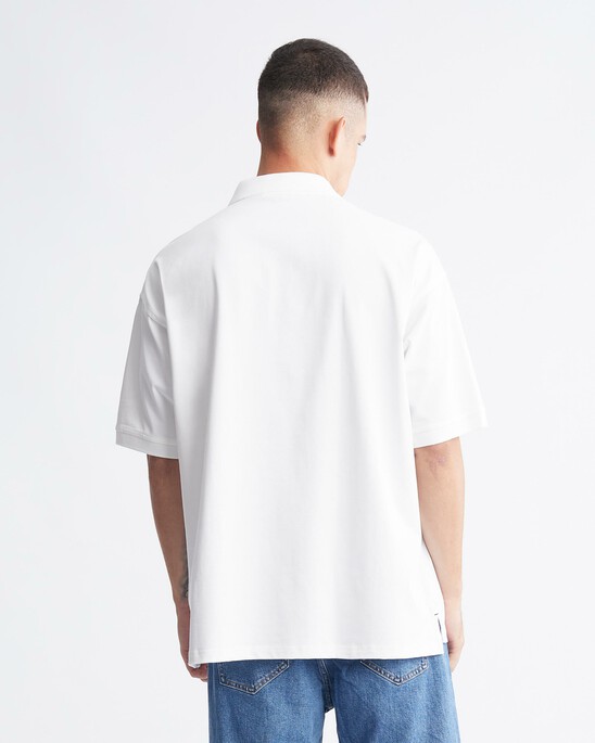 Varsity Curved Logo Polo