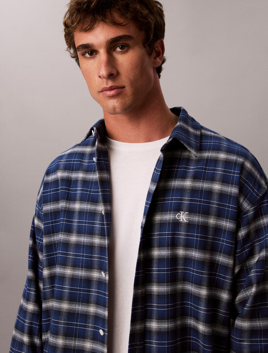 Oversized Plaid Shirt