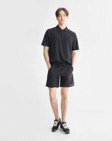 QUICK-DRY GYM SHORTS, BLACK BEAUTY, hi-res