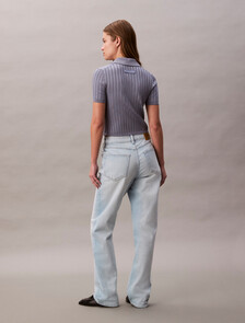 Signature 90s Straight Jeans, LT BLUE PEARL, hi-res