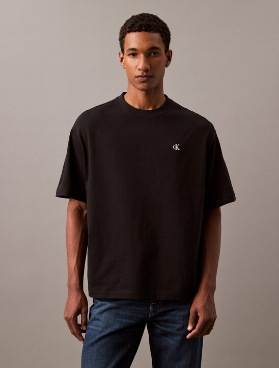 Calvin Logo Crew Neck Tee