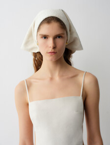 Henrietta Dress, Off White, hi-res