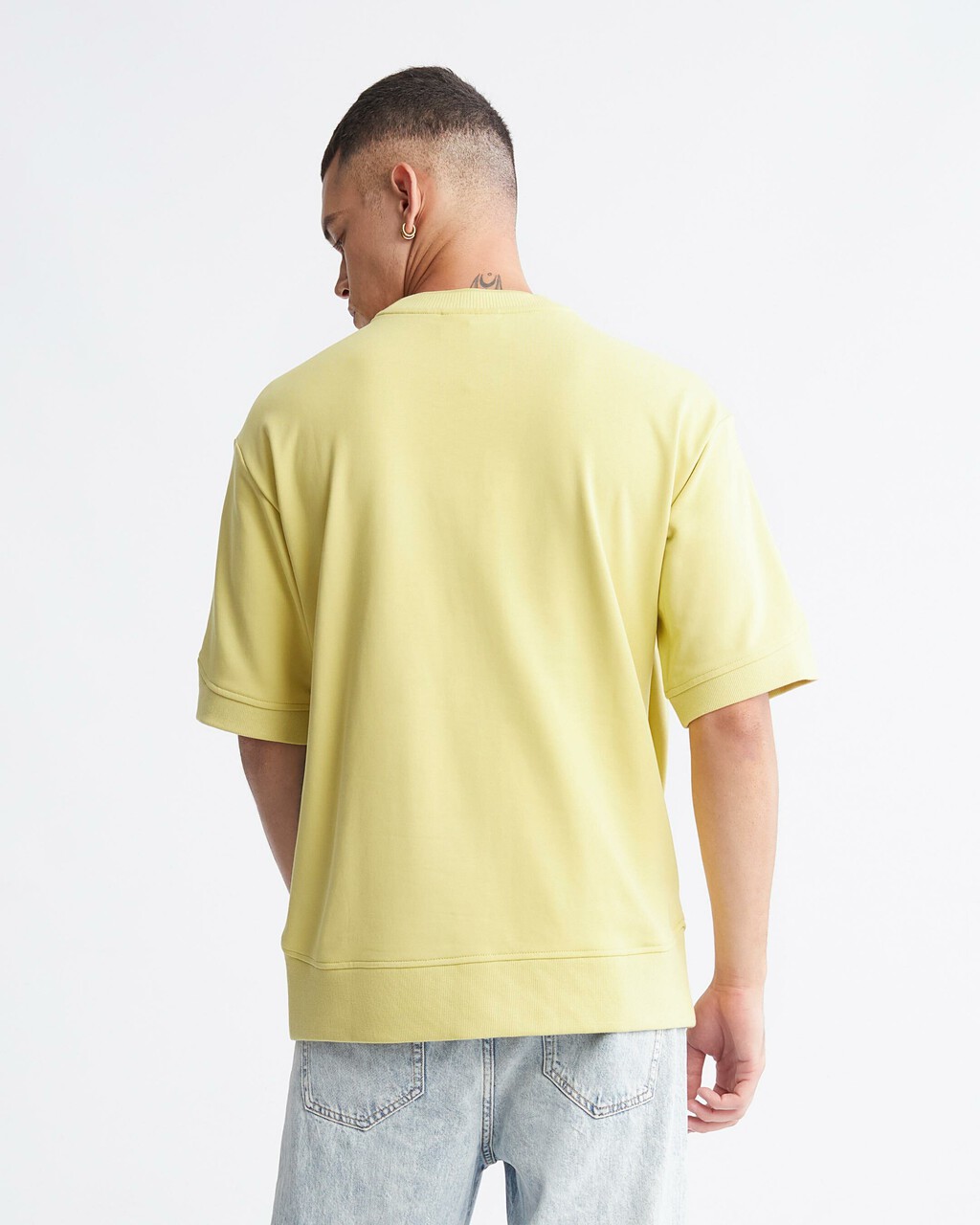 37.5 Unisex Gradient Logo Sweatshirt, Yellow Sand, hi-res