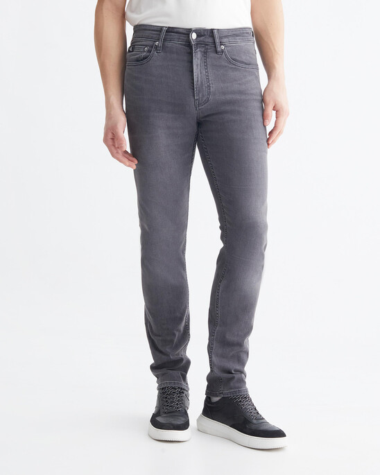 Reconsidered Grey Stretch Slim Jeans