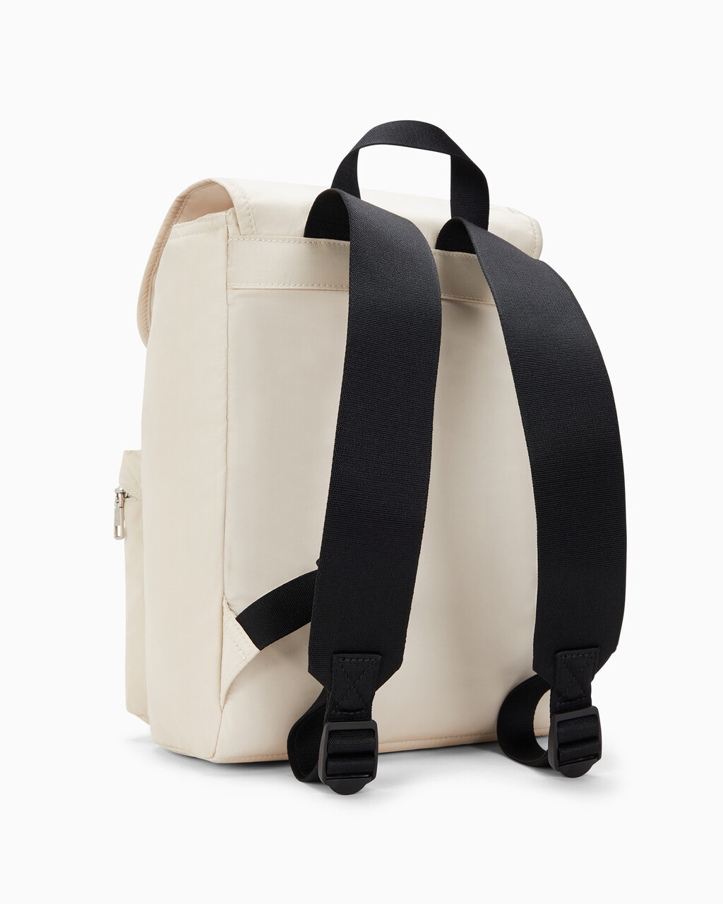 City Nylon Flap Backpack, Putty Beige, hi-res