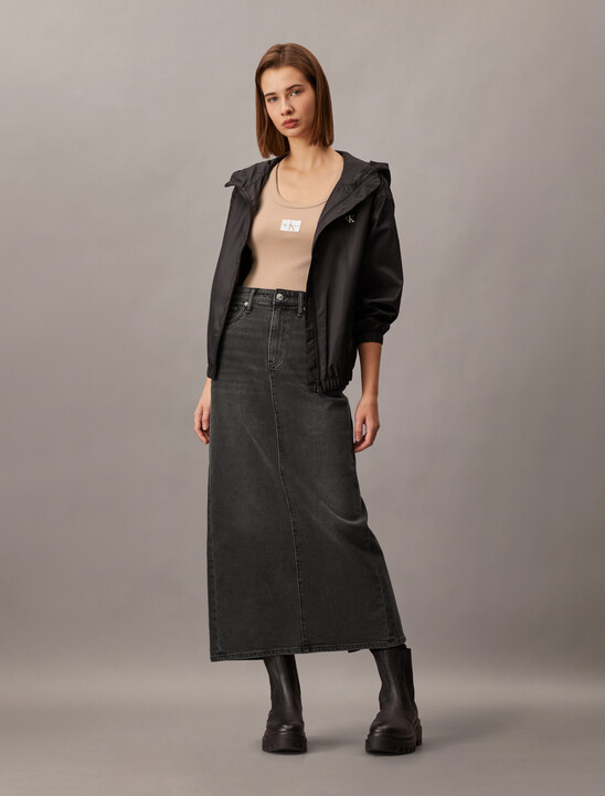 Maxi Denim Skirt