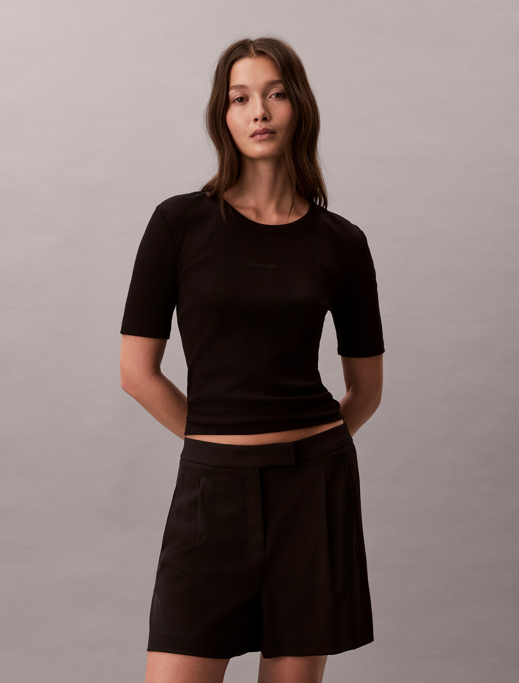 Slim Cable Knit Cardigan, Island Lilac, hi-res