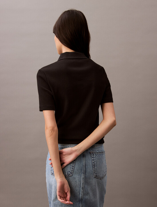 Essential Slim V Neck Polo