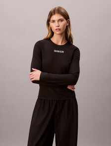 Intense Power Mesh Top, Black, hi-res