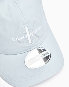 CKJ EMBROIDERED MONOGRAM CAP, Blue Oasis, hi-res