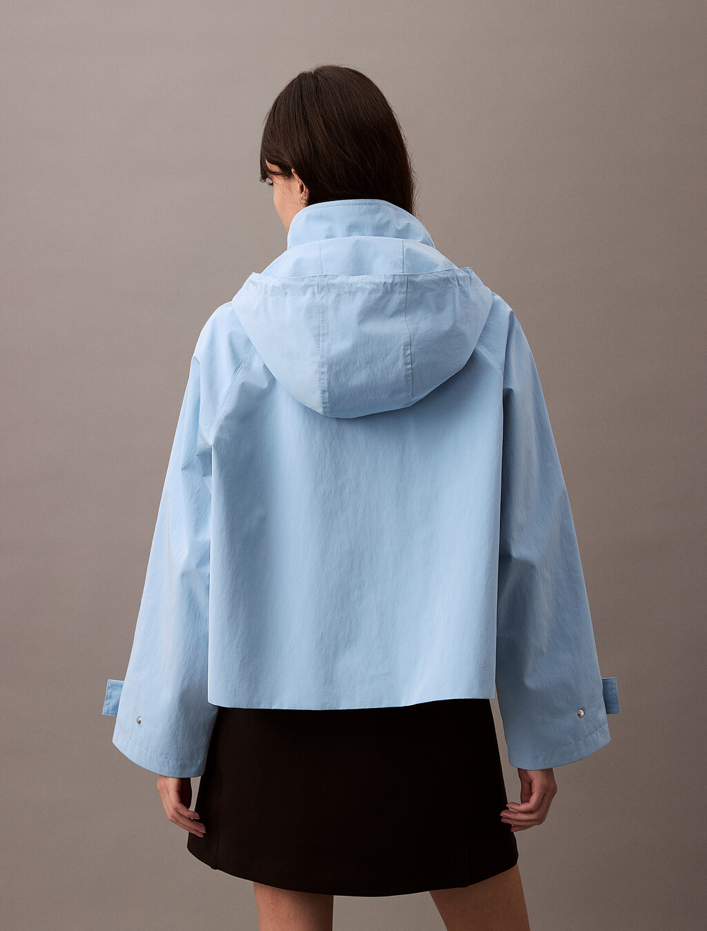 Nylon Waisted Jacket, Shoreside Blue, hi-res