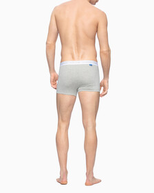 CK One Cotton Trunks, Grey Heather, hi-res