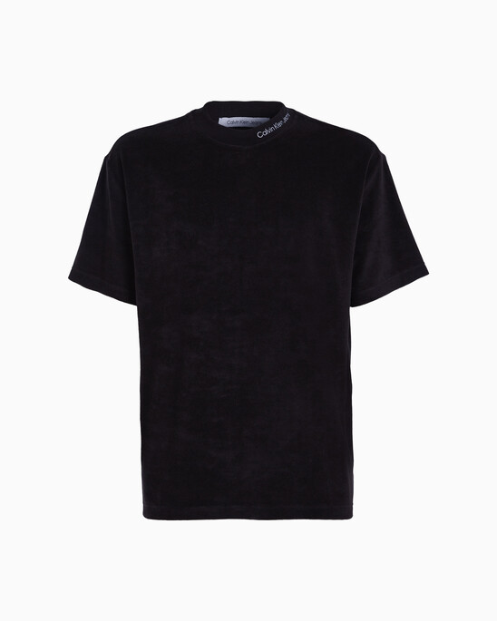 Relaxed Towelling T-Shirt