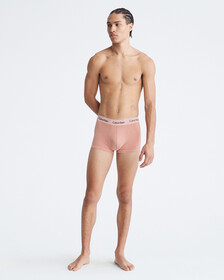 MODERN COTTON LOW RISE TRUNKS, RUST, hi-res