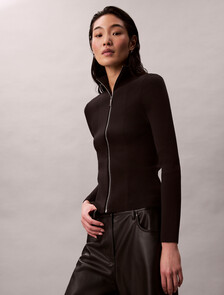 Tech Capsule Nylon Zip Jacket, Black, hi-res