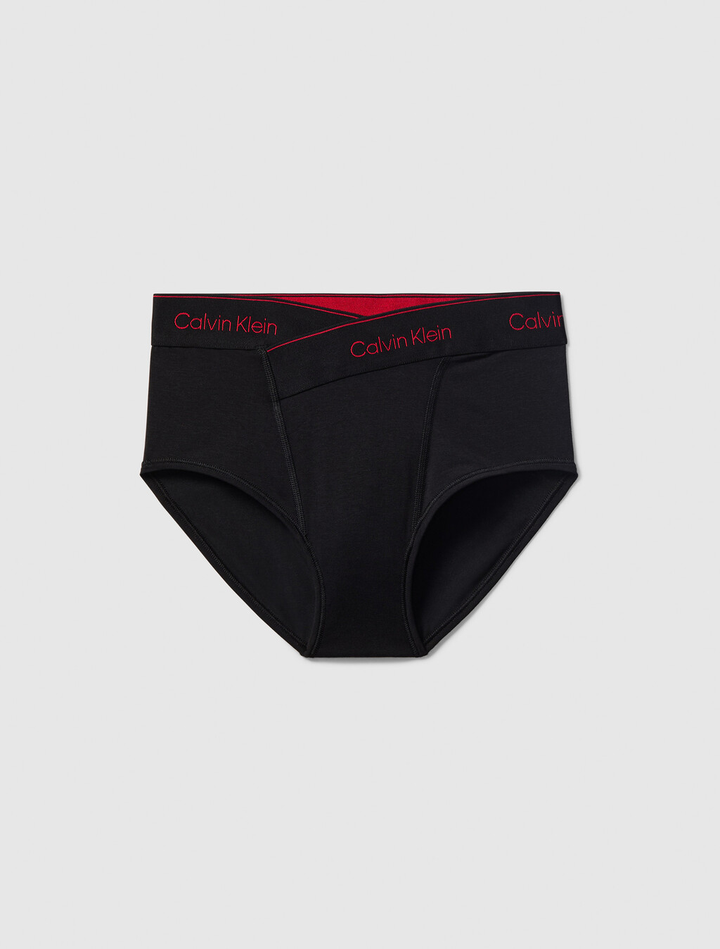 Icon Cotton High Waist Bikini, Black, hi-res