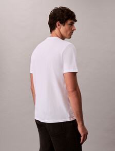 Monogram Crewneck Tee, Brilliant White, hi-res