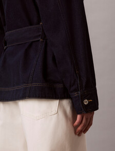 Belted Denim Jacket, RINSE, hi-res