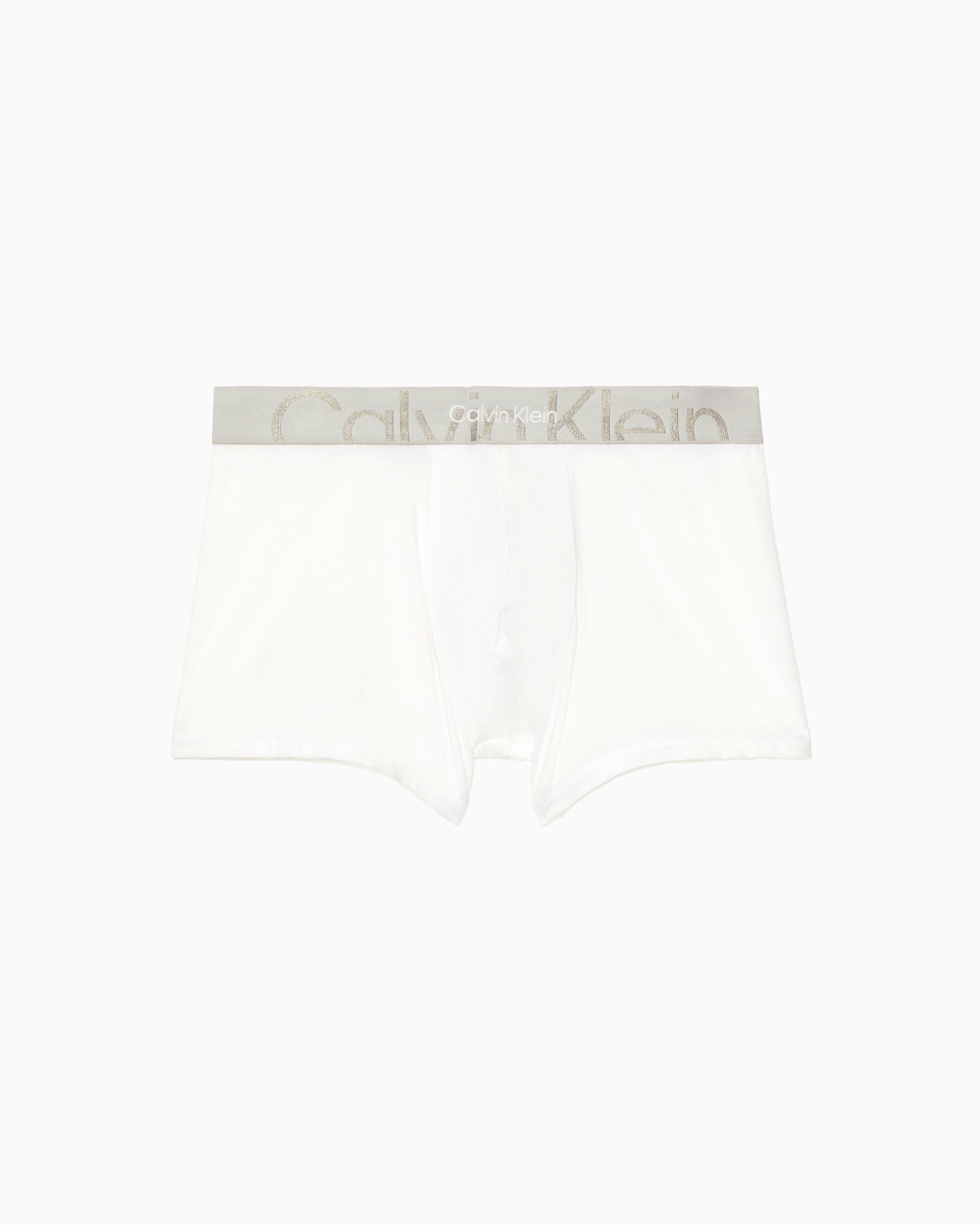 Embossed Icon Cotton Trunks white Calvin Klein Singapore