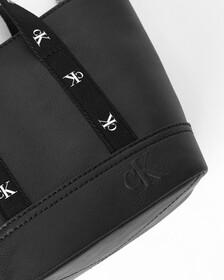 ULTRALIGHT MINI SQUARE TOTE, BLACK, hi-res