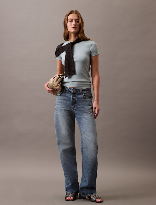 Cropped Monogram T-shirt