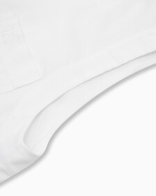Summer Textures Side Tie Sleeveless Shirt, Bright White, hi-res