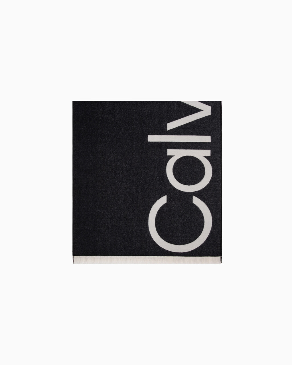 Logo Scarf, BLACK, hi-res