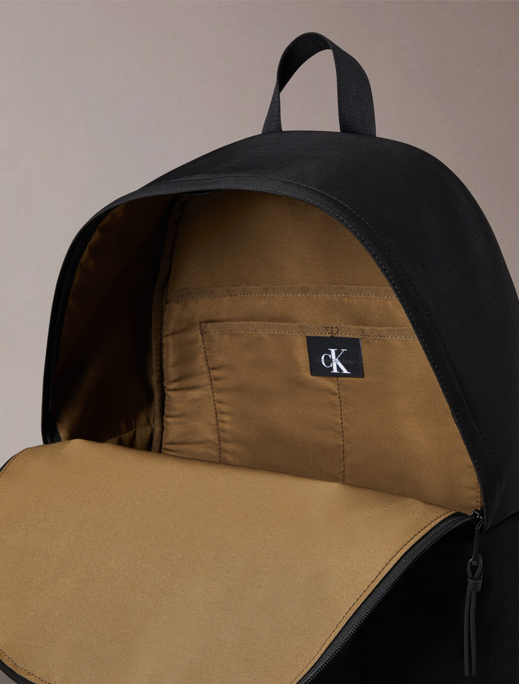 Metro Nylon Backpack, Black, hi-res