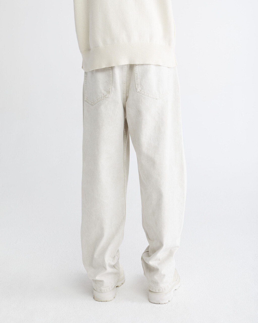 Standards Twist Relaxed Jeans, MARBLE UNBLEACHED, hi-res