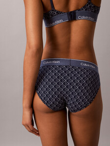 Limited Edition Bikini Briefs - Icon Cotton Modal, Denim Emblem Pageant Blue, hi-res