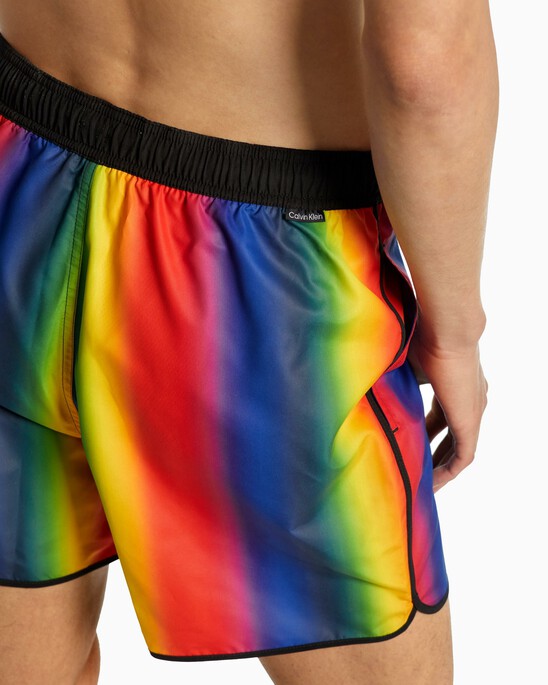 CK One Runner Print Medium Shorts