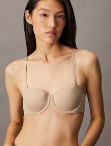 Perfectly Fit Lightly Lined Strapless Bra, Cedar, hi-res