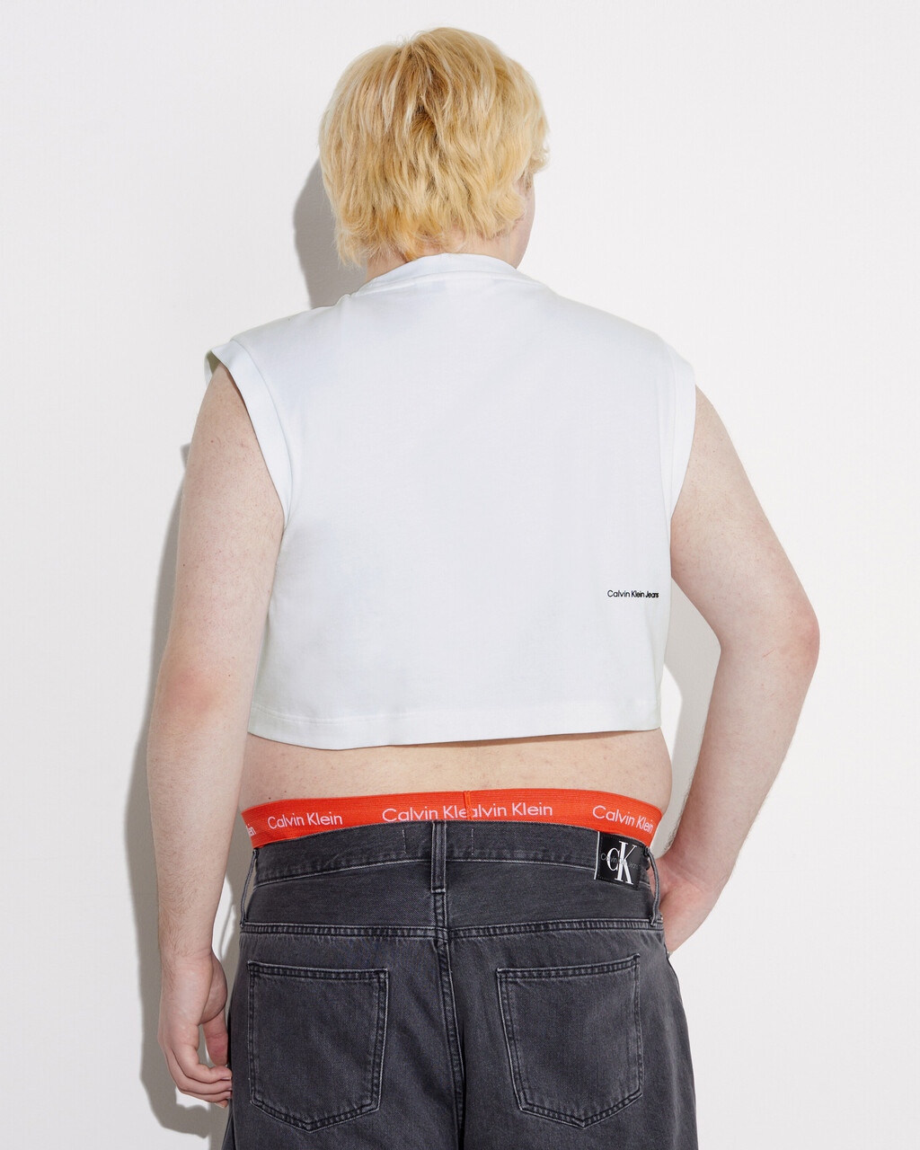 Pride Unisex Printed Tank Top, BRIGHT WHITE, hi-res