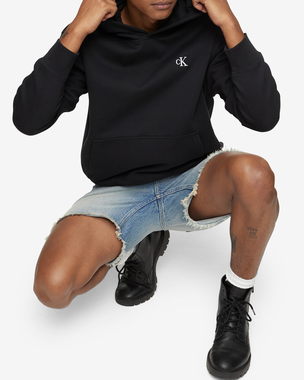 Hero Logo Terry Hoodie, Black Beauty, hi-res