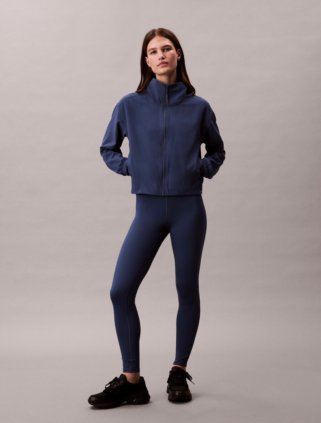 Essentials Modern Sport Windbreaker, Dark Denim, hi-res