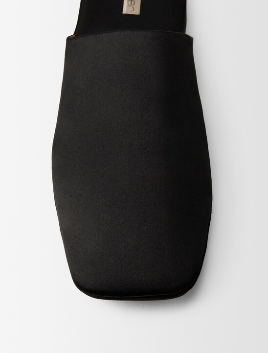 Hugh Silk Satin Slipper