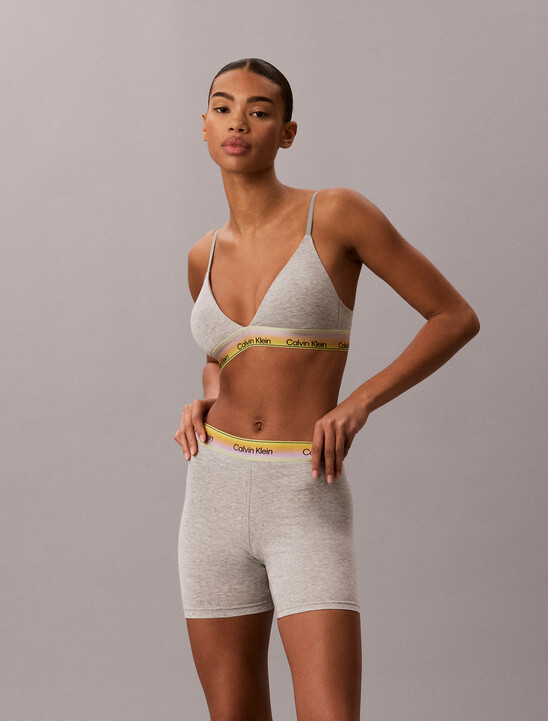 Lightly Lined Triangle Bra - Pride